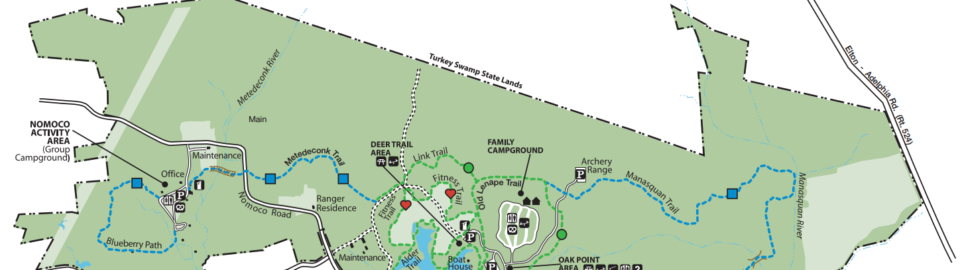 map of turkey swamp park