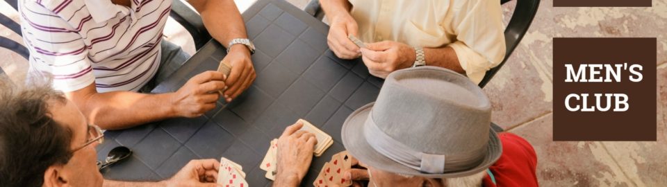 men playing cards