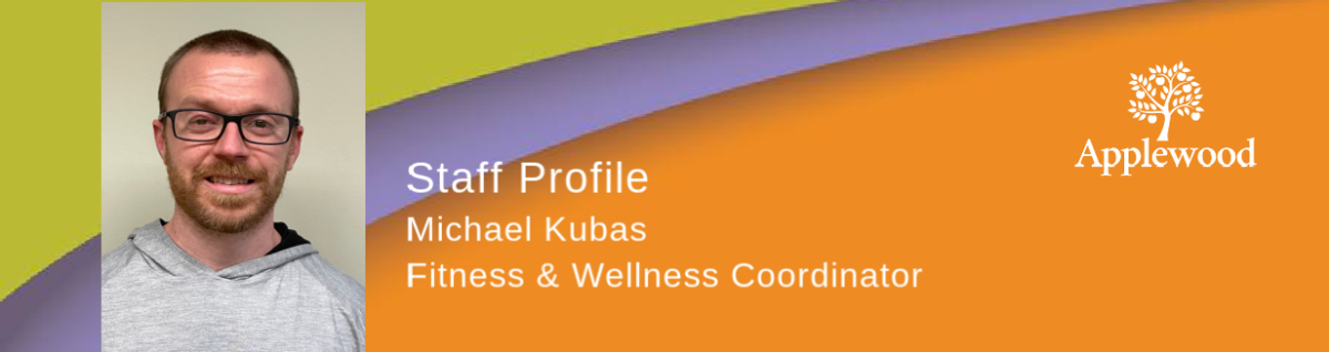 Mike Kubas is the fitness coordinator at Applewood in Freehold, a senior retirement community.